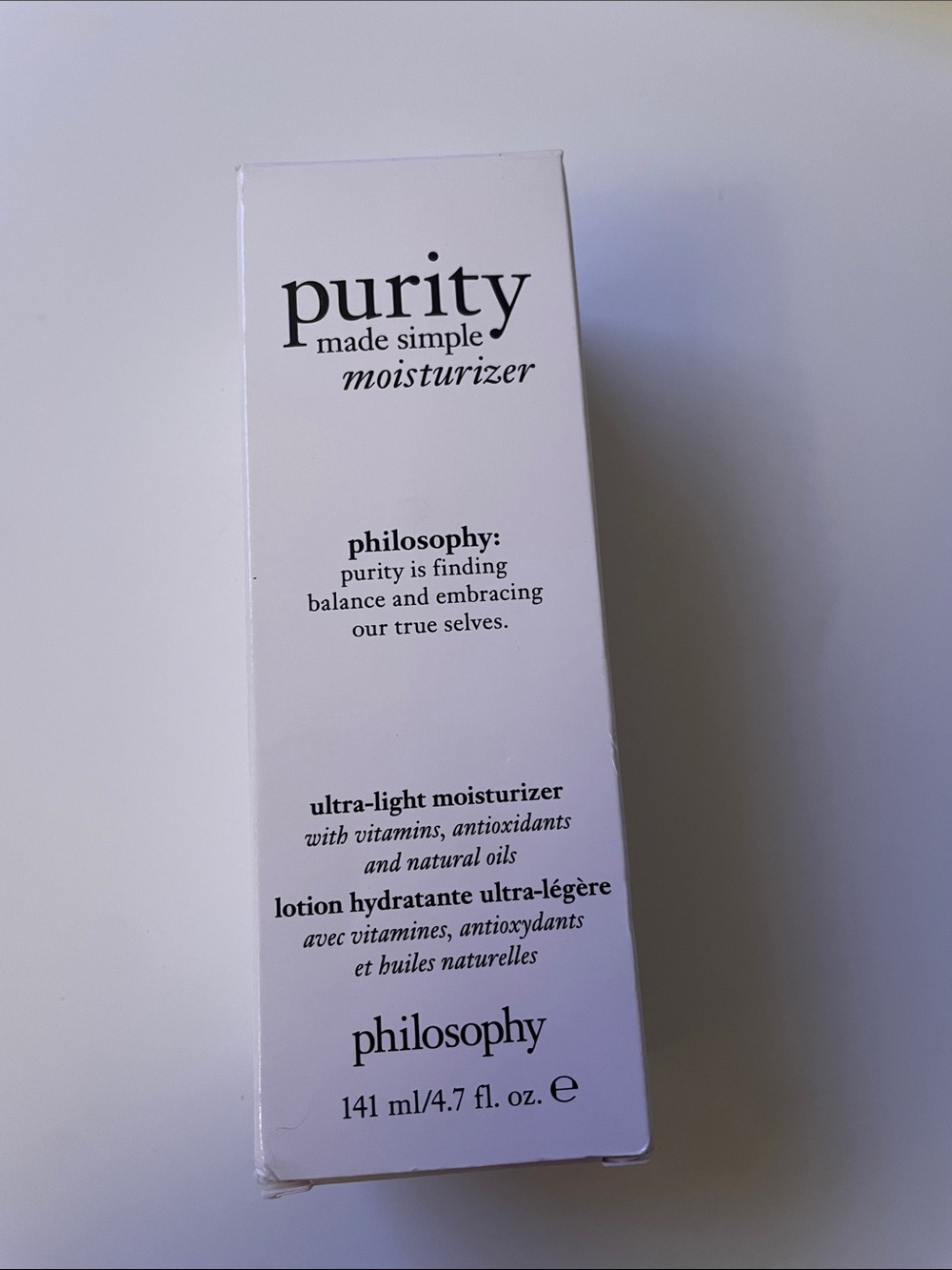Philosophy Purity Made Simple Moisturizer - White